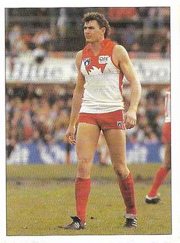 1992 Select AFL Stickers #231 Brad Tunbridge Front